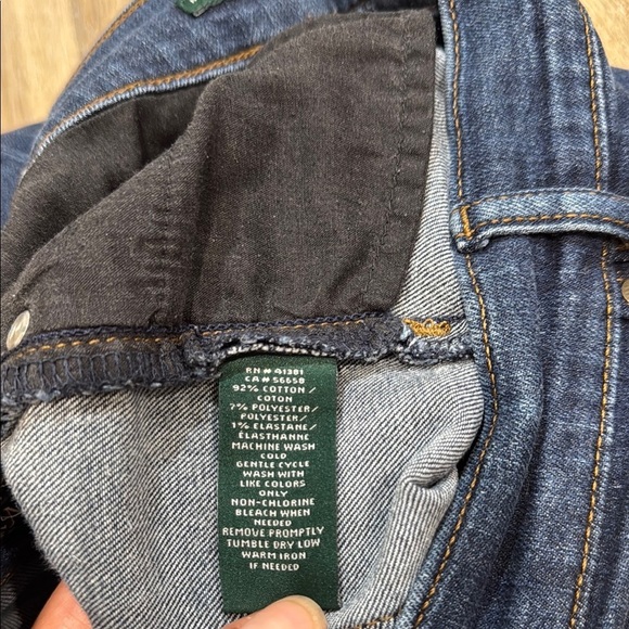 Lauren Ralph Lauren Blue Slim Fit Jeans - Picture 7 of 11